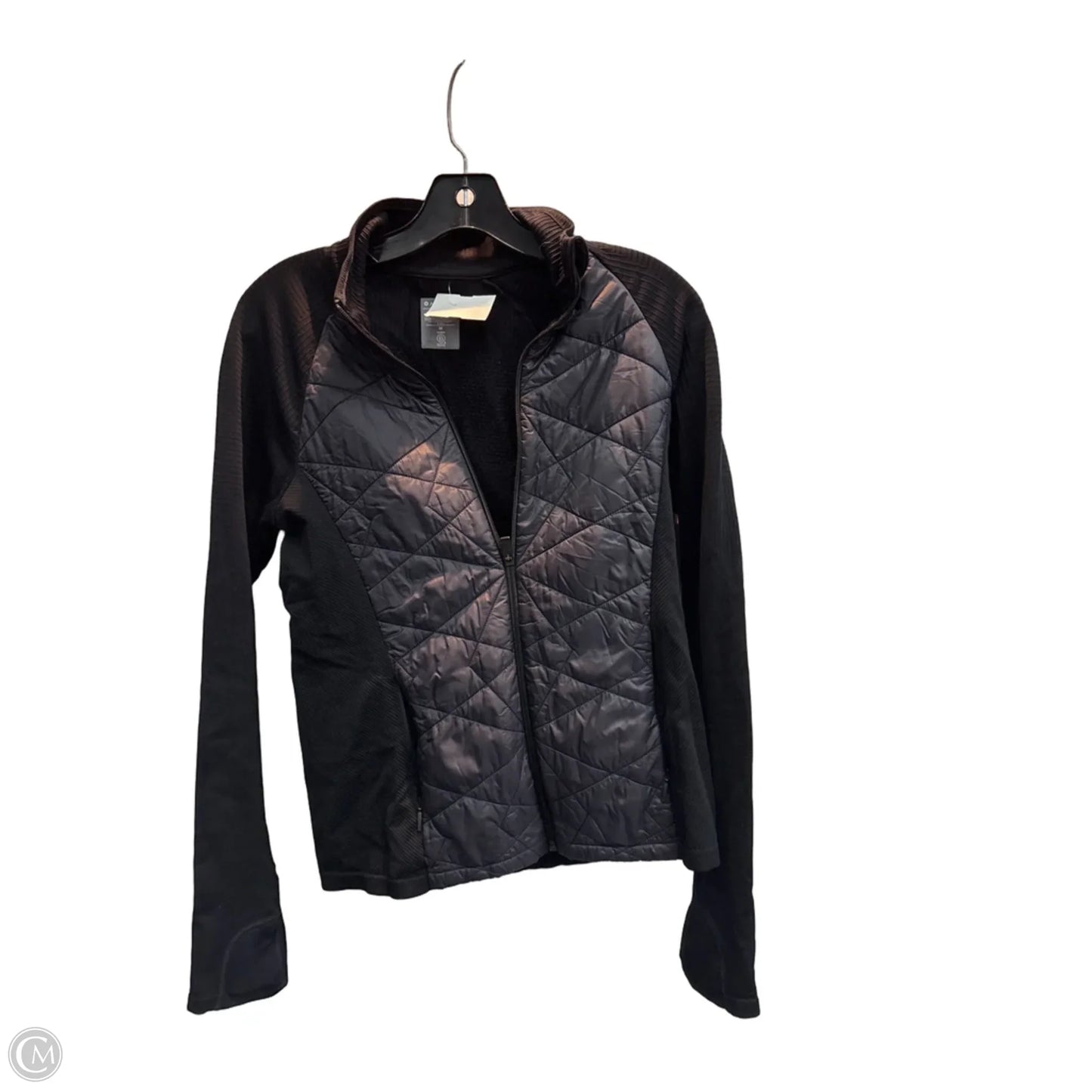 Athletic Jacket By Athleta In Black, Size: M