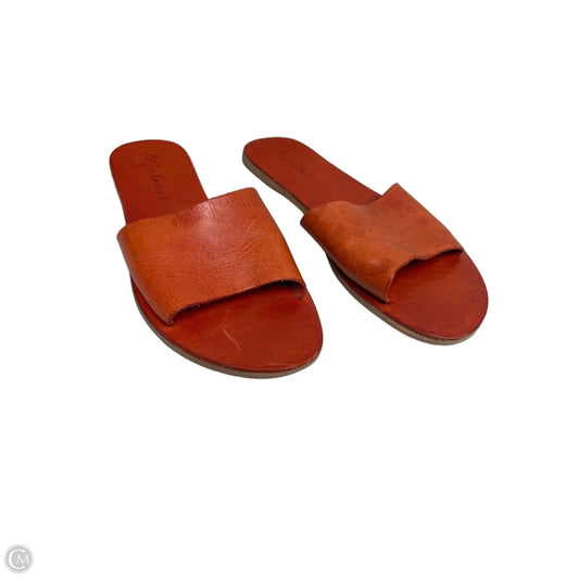 Sandals Flats By Matisse In Orange, Size: 8