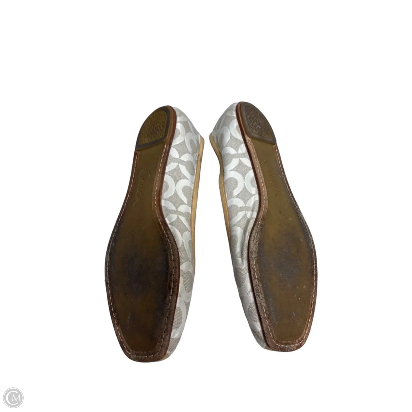 Shoes Designer By Coach In Cream, Size: 7.5