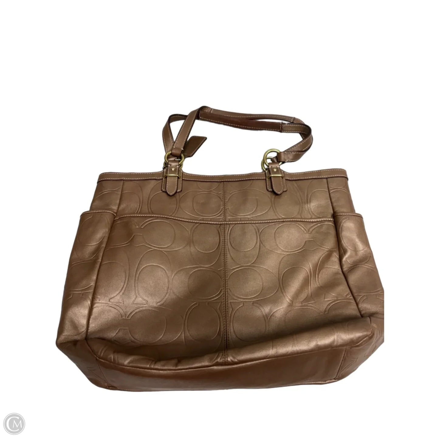 Tote Designer By Coach, Size: Medium