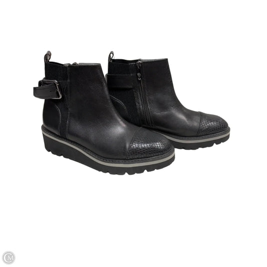 Boots Ankle Flats By Donald Pliner In Black, Size: 9