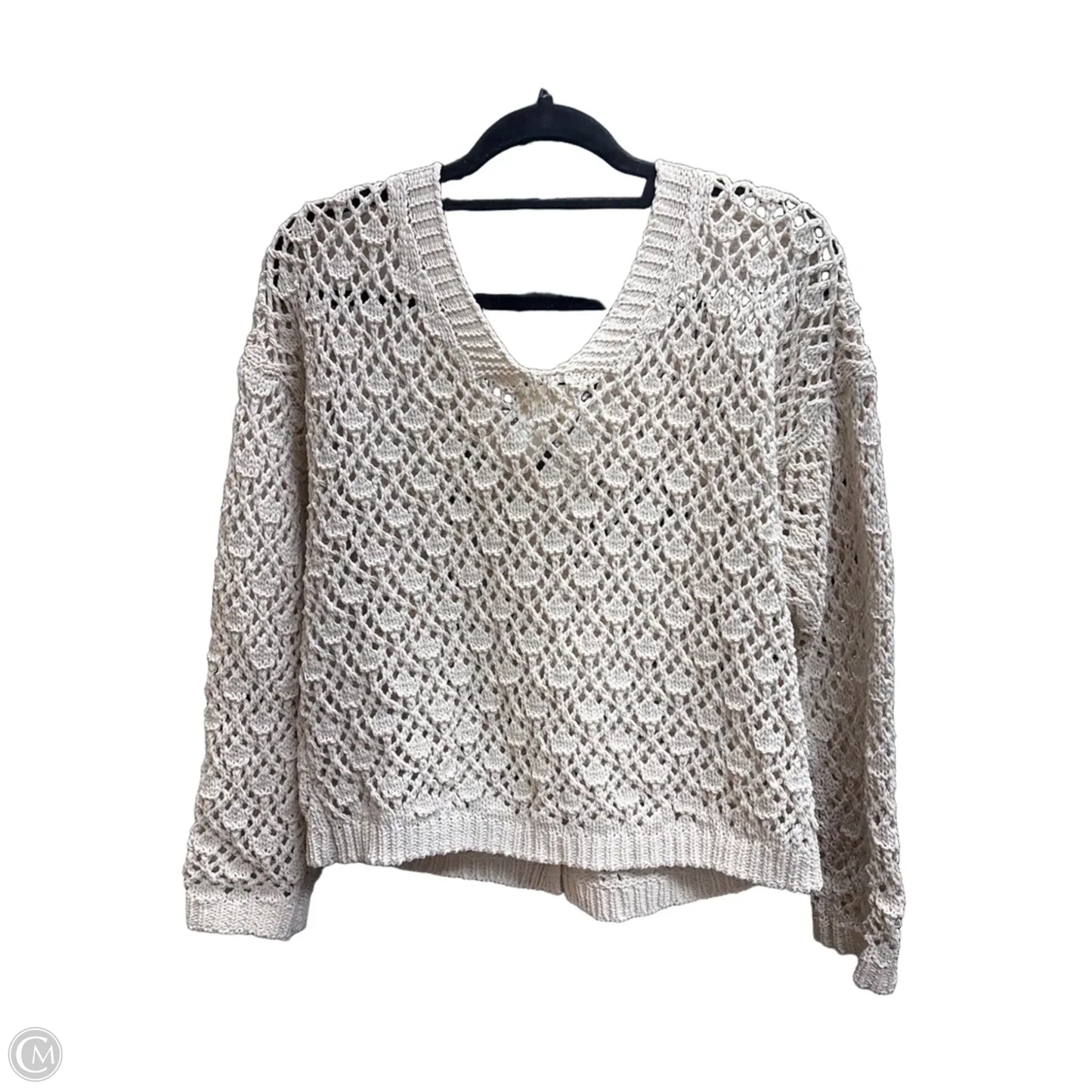 Cardigan By Nicole Miller In Tan, Size: M