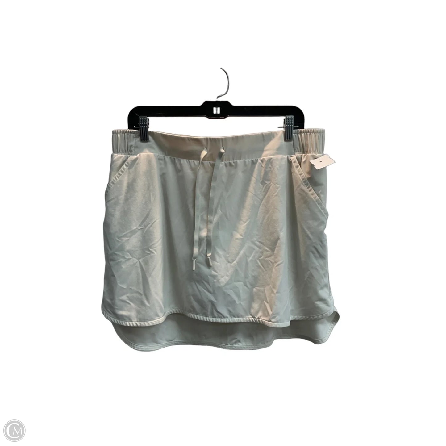 Athletic Skort By All In Motion In Cream, Size: Xl