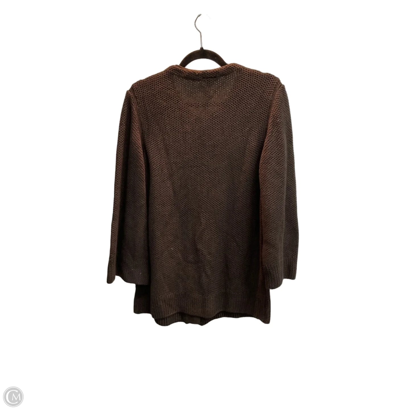 Sweater Cardigan By Ann Taylor In Brown, Size: Xl
