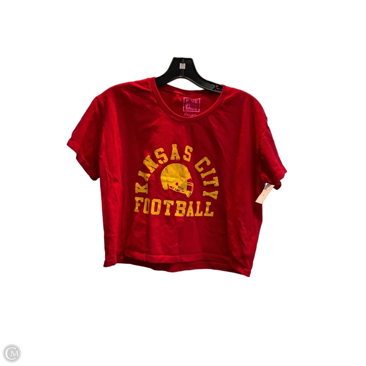 Top Short Sleeve By Clothes Mentor In Red, Size: L