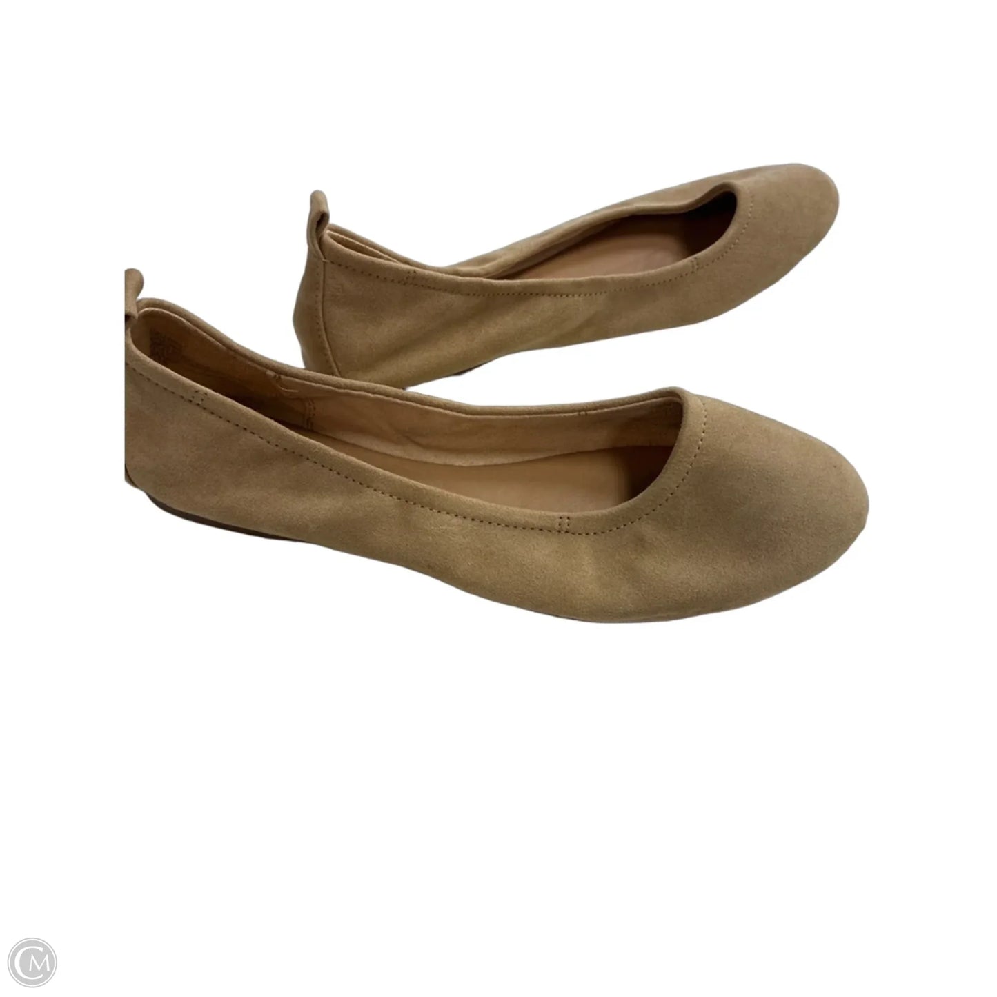 Shoes Flats By Universal Thread In Tan, Size: 9.5