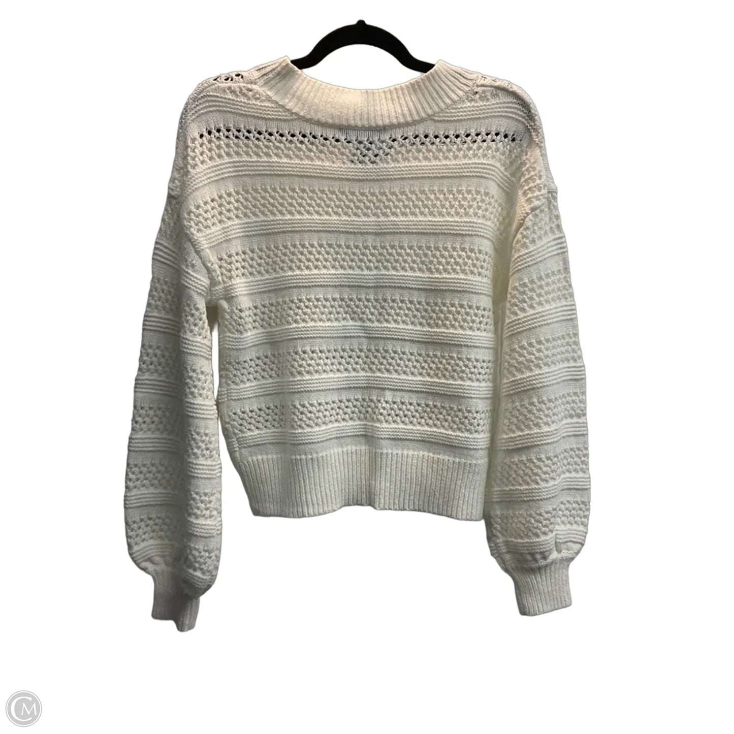 Sweater By Allison Joy In White, Size: Xs