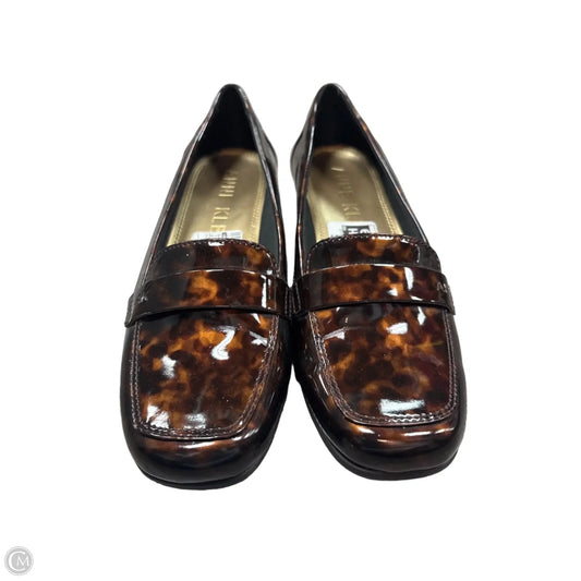 Shoes Flats By Anne Klein In Tortoise Shell Print, Size: 8