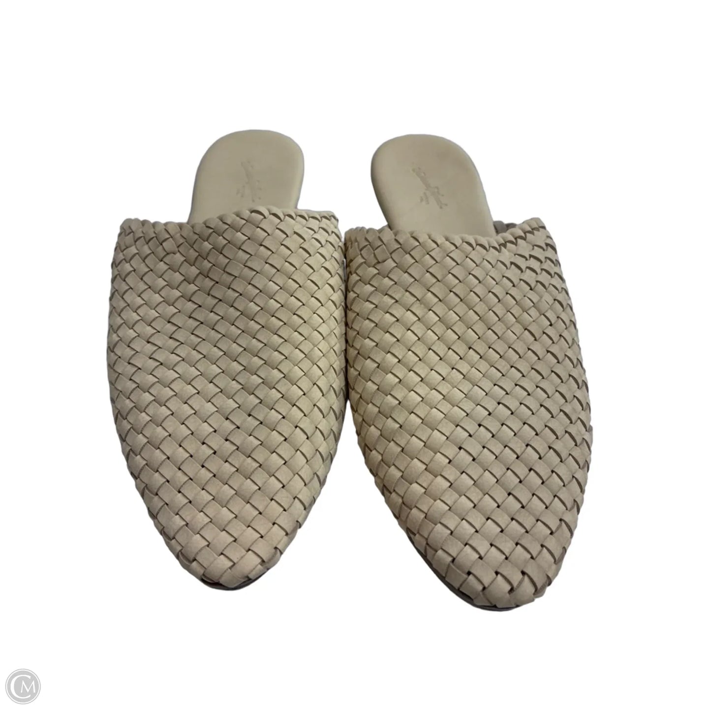 Shoes Flats By Universal Thread In Cream, Size: 10