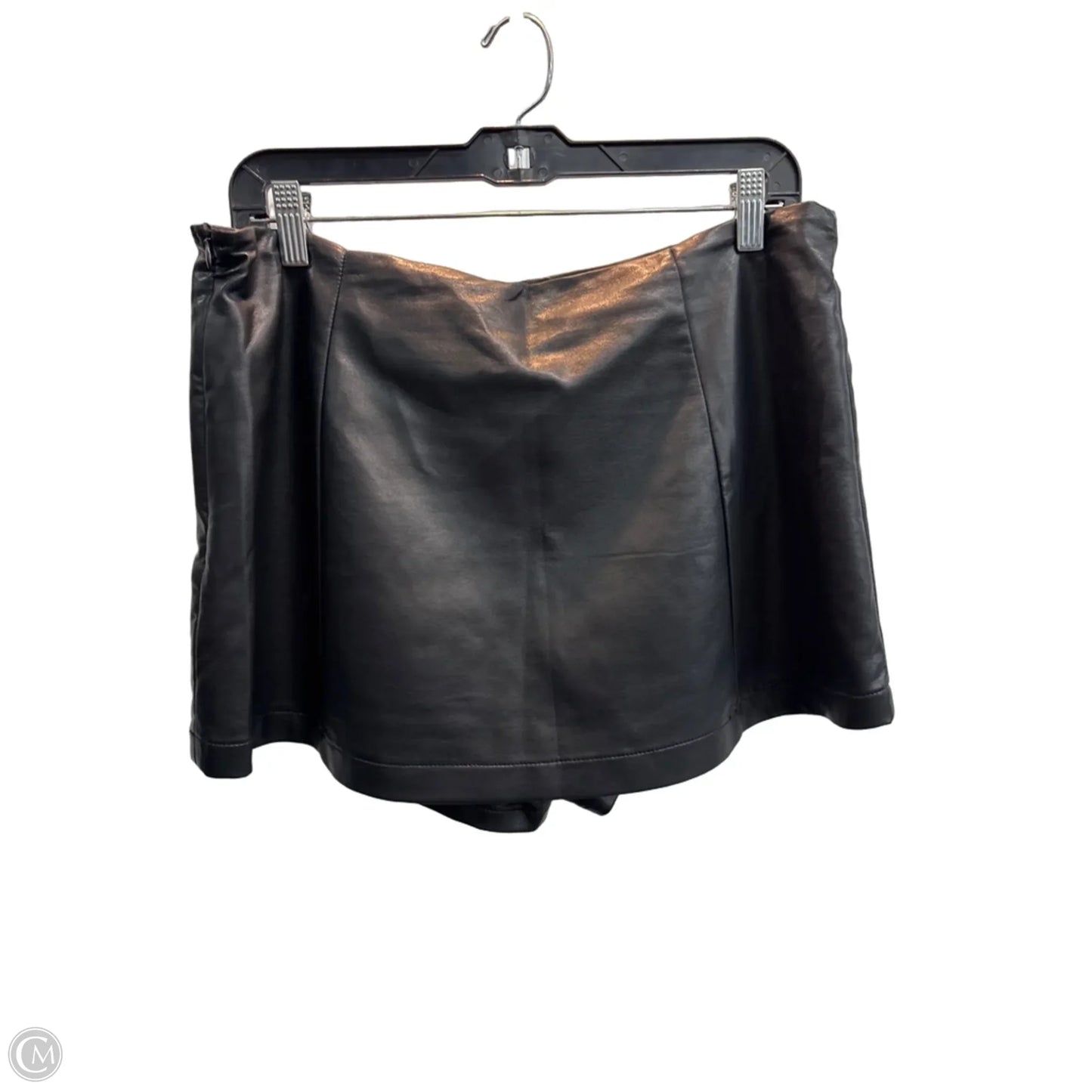 Skort By Peach In Black, Size: 16