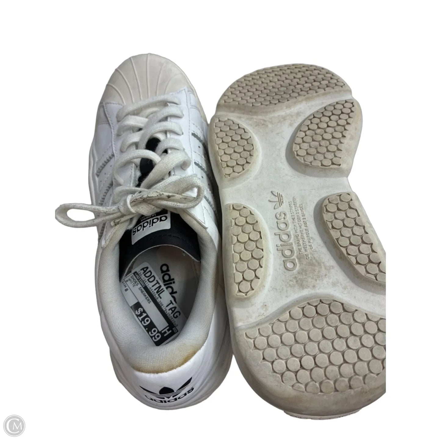 Shoes Sneakers By Adidas In White, Size: 8