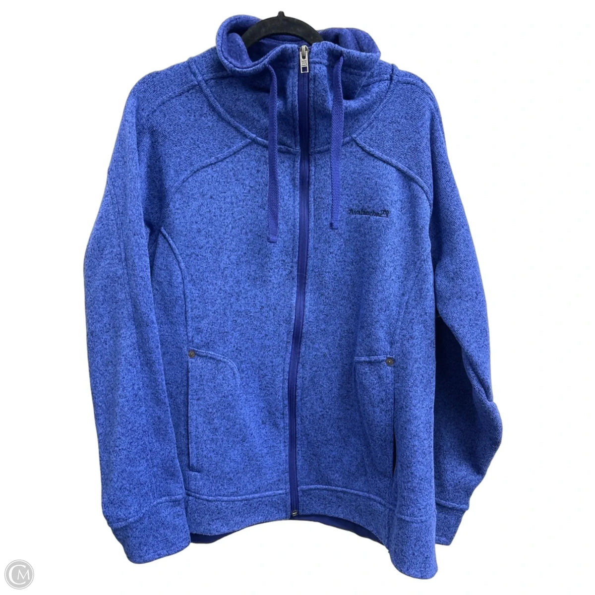 Athletic Jacket By Avalanche In Blue, Size: Xl