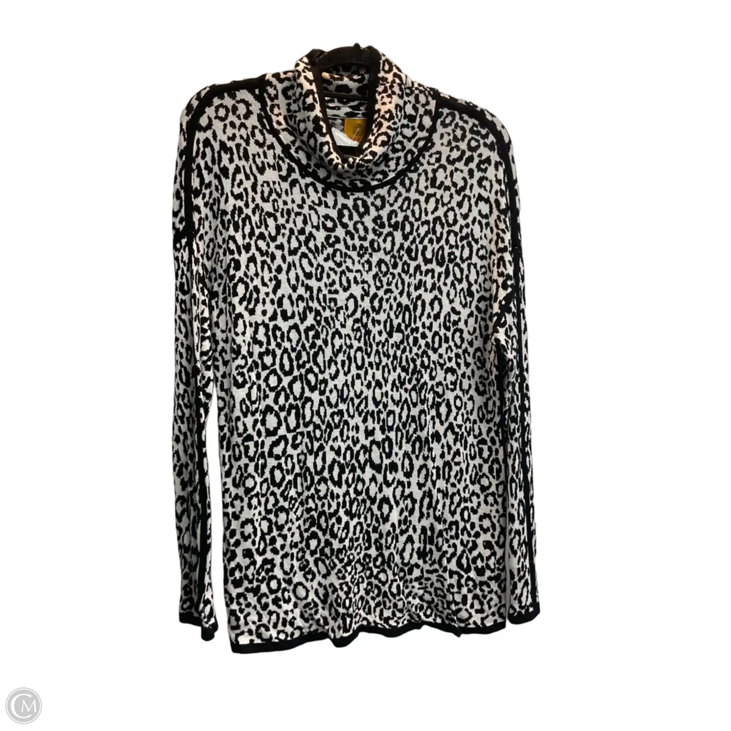 Sweater By Ruby Rd In Leopard Print, Size: M