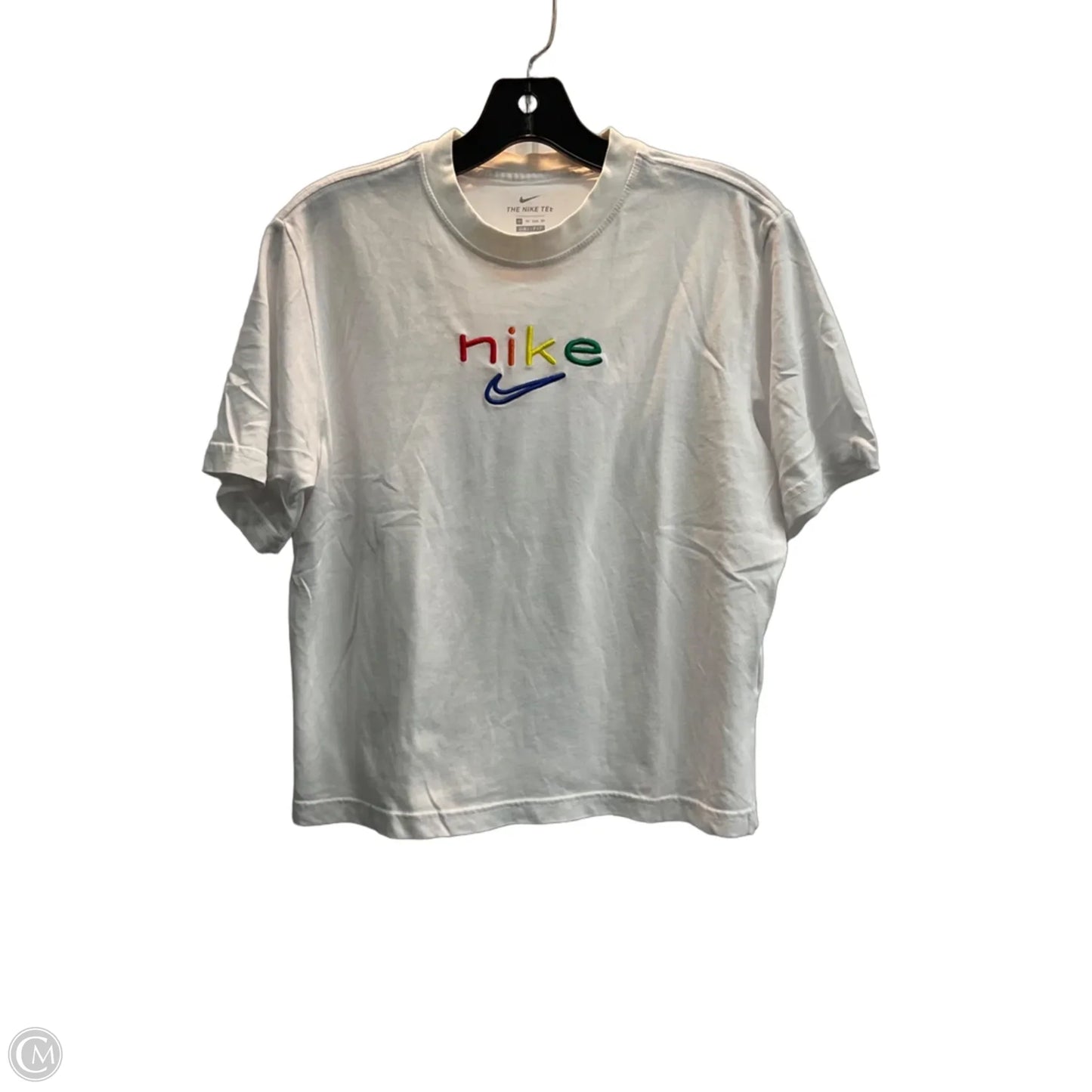 Top Short Sleeve Basic By Nike In White, Size: Xs