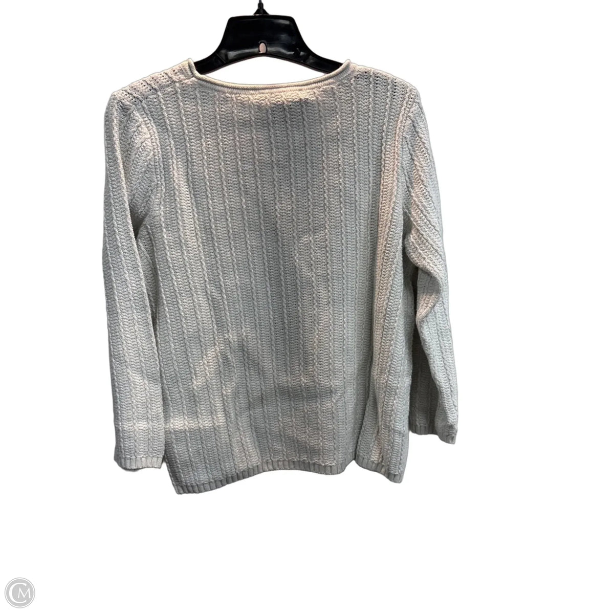 Sweater By Clothes Mentor In Grey, Size: M