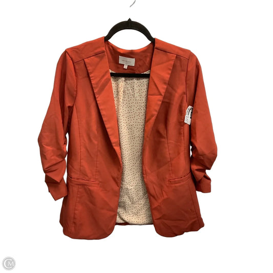 Blazer By Skies Are Blue In Orange, Size: M