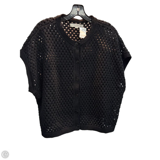 Top Sleeveless By Loft In Black, Size: Xl