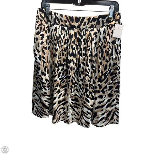 Skirt Midi By White House Black Market In Leopard Print, Size: 6