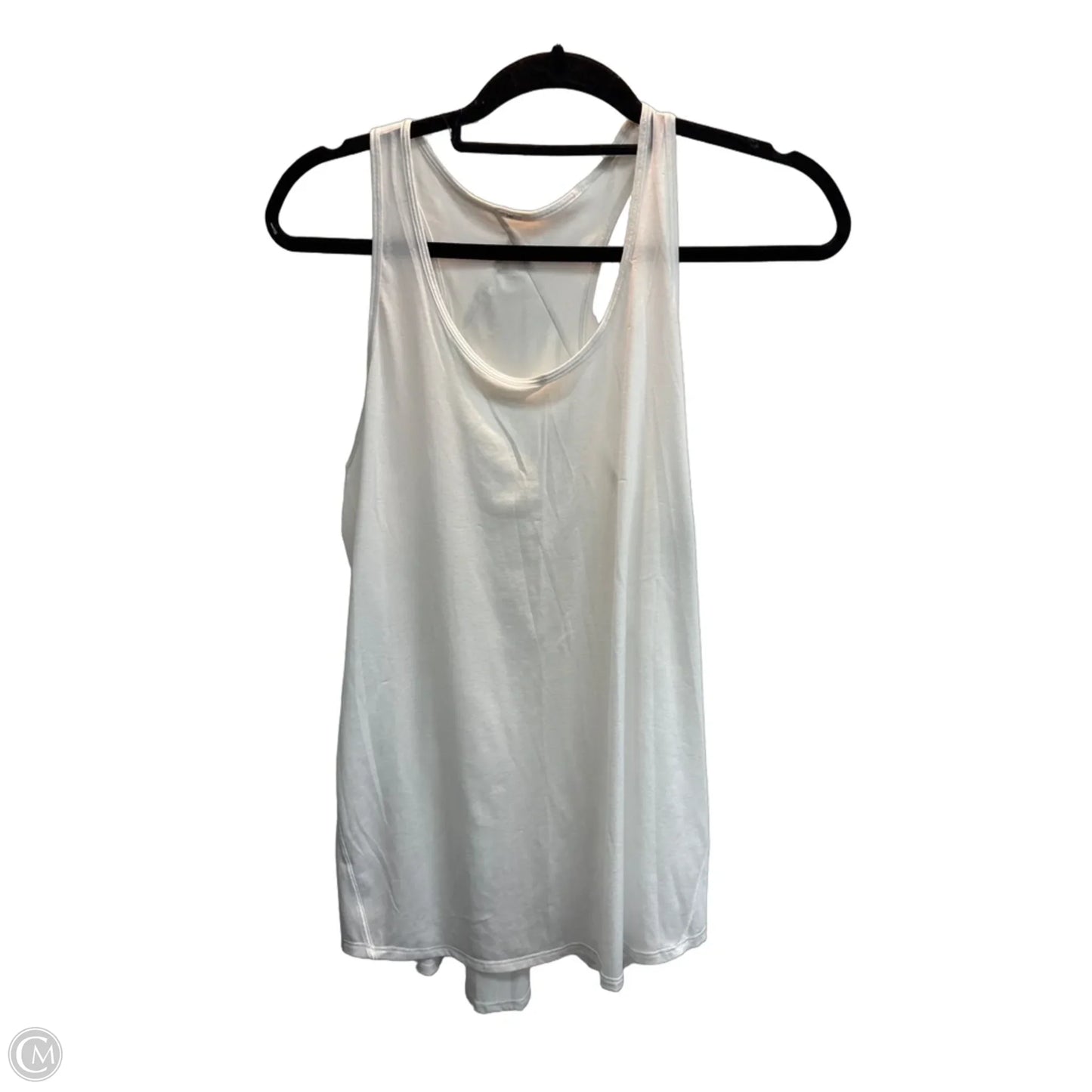 Athletic Tank Top By Lululemon In White, Size: S