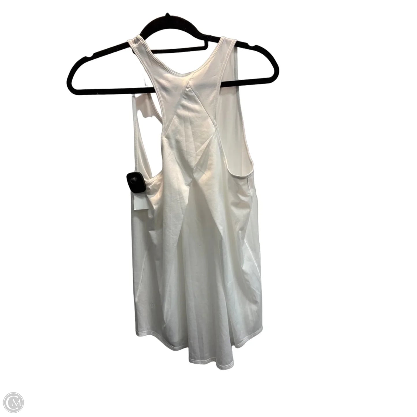 Athletic Tank Top By Lululemon In White, Size: S