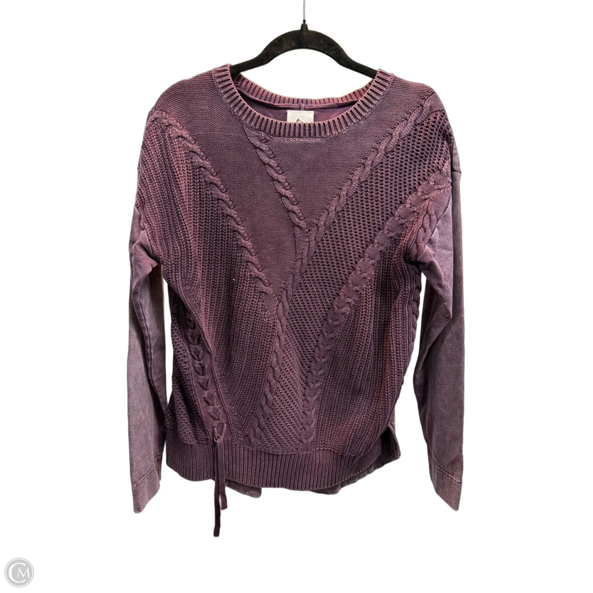 Sweater By Clothes Mentor In Purple, Size: M