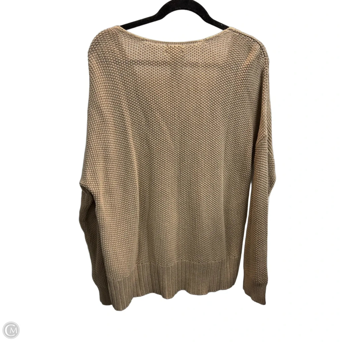 Sweater By Lucky Brand In Tan, Size: M