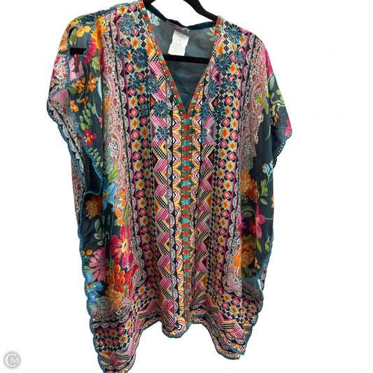 Top Sleeveless Designer By Johnny Was In Multi-colored, Size: S