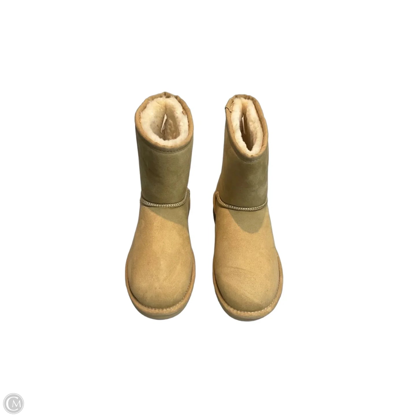Boots Snow By Clothes Mentor In Tan, Size: 10