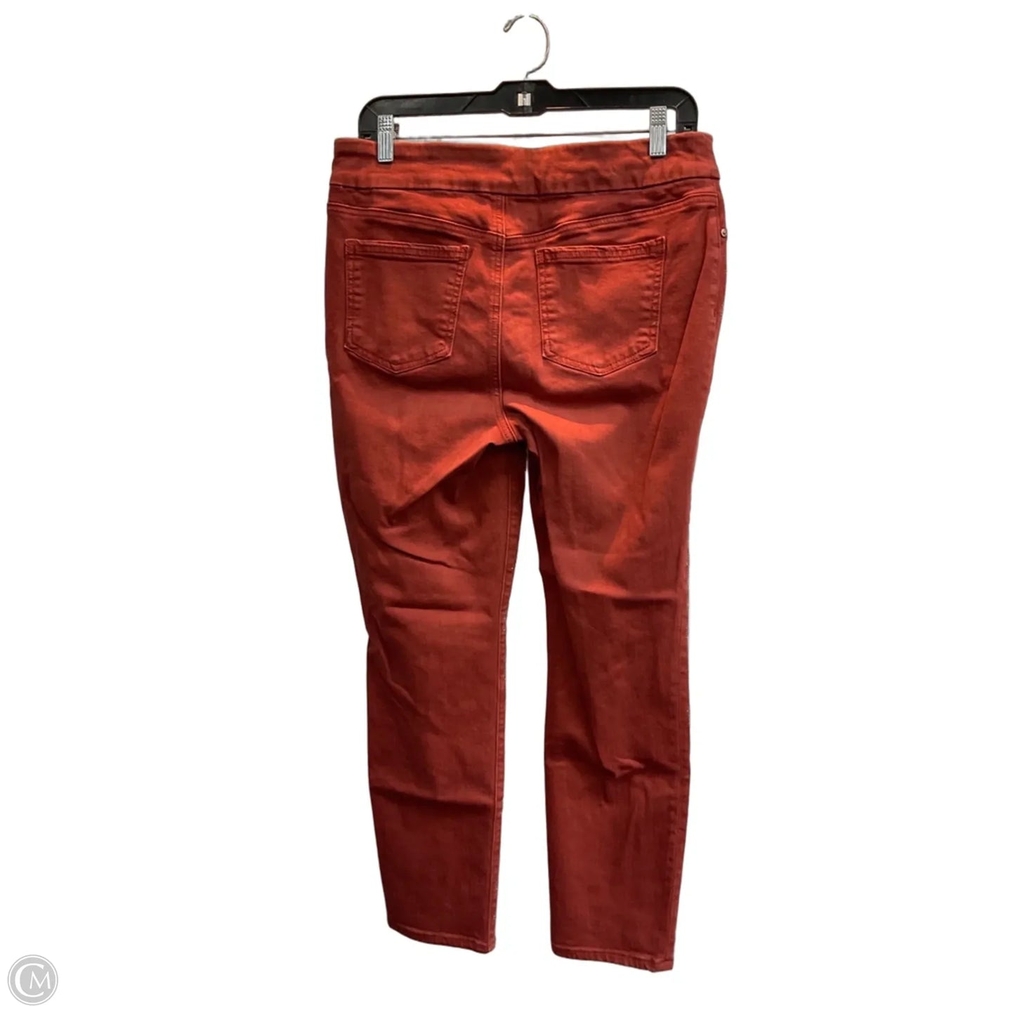 Jeans Skinny By Chicos In Red, Size: 8