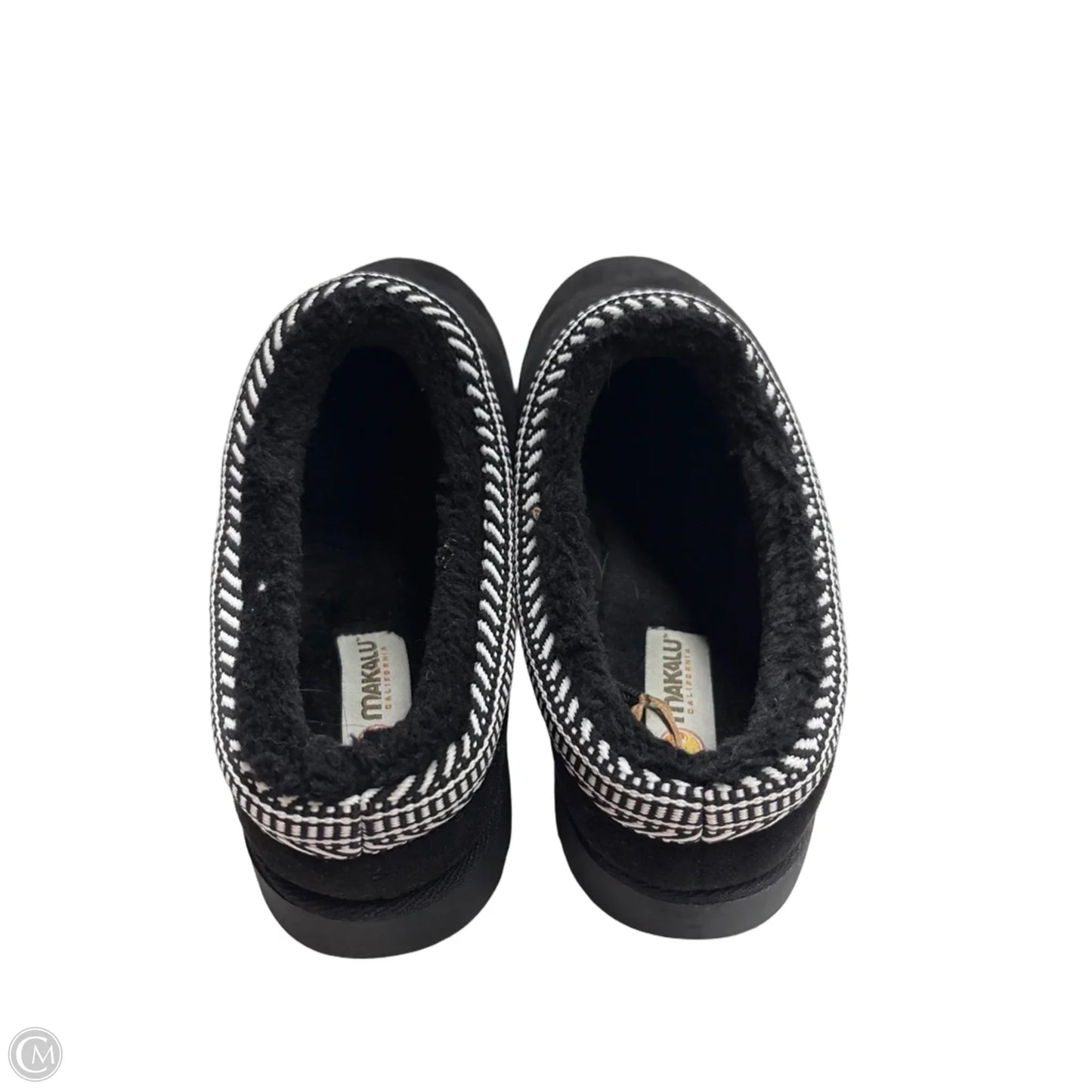 Slippers By Clothes Mentor In Black, Size: 9