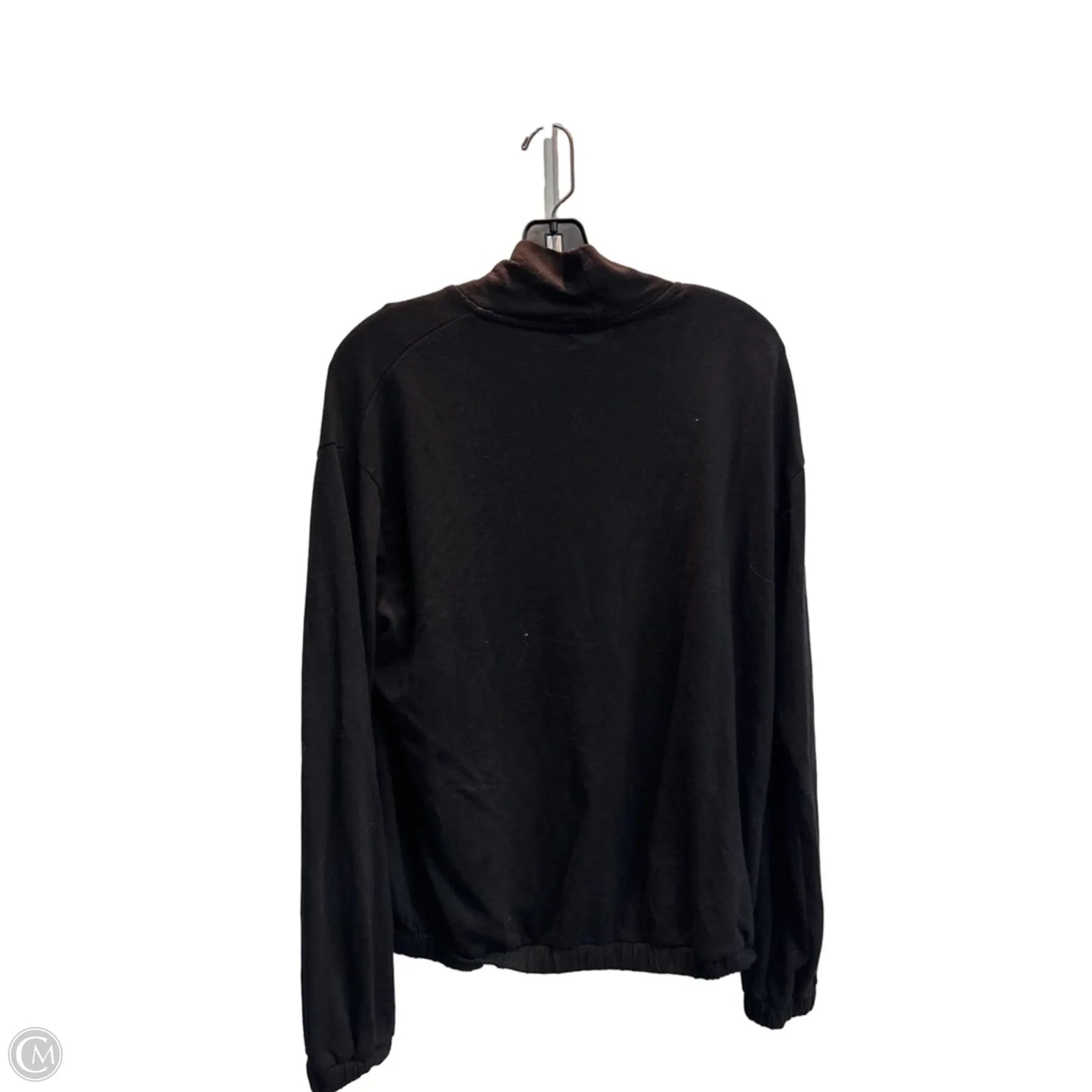 Sweatshirt Collar By Evereve In Black, Size: M