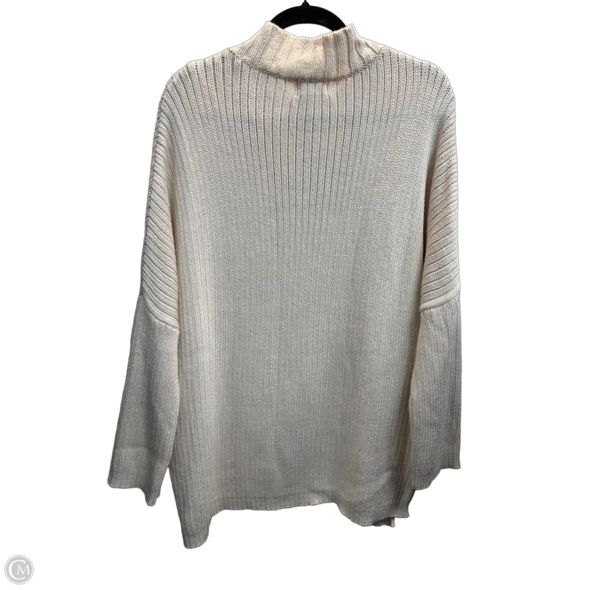 Sweater By Clothes Mentor In Cream, Size: Osfm