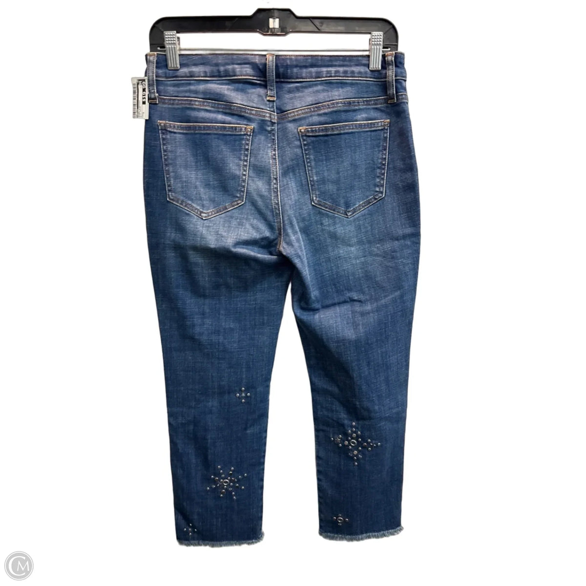 Jeans Straight By Chicos In Blue Denim, Size: 2