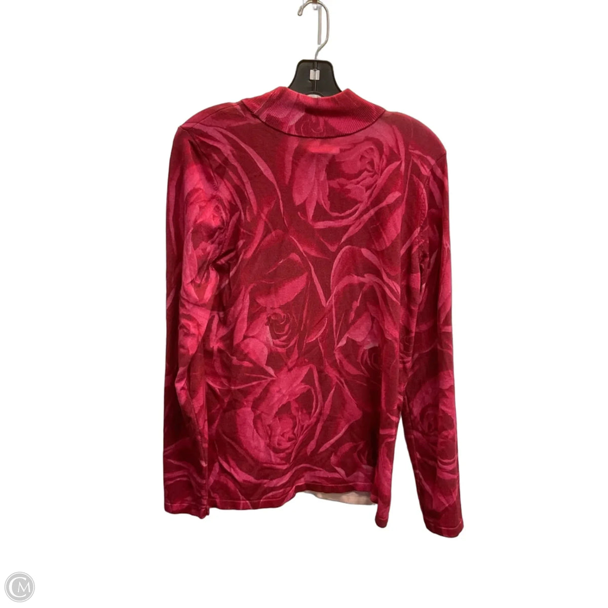 Sweater By Chicos In Pink, Size: M