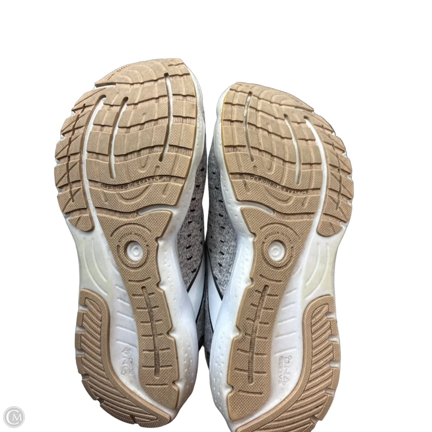 Shoes Athletic By Brooks In Grey, Size: 7