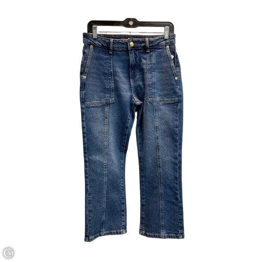 Jeans Skinny By Michael By Michael Kors In Blue Denim, Size: 4