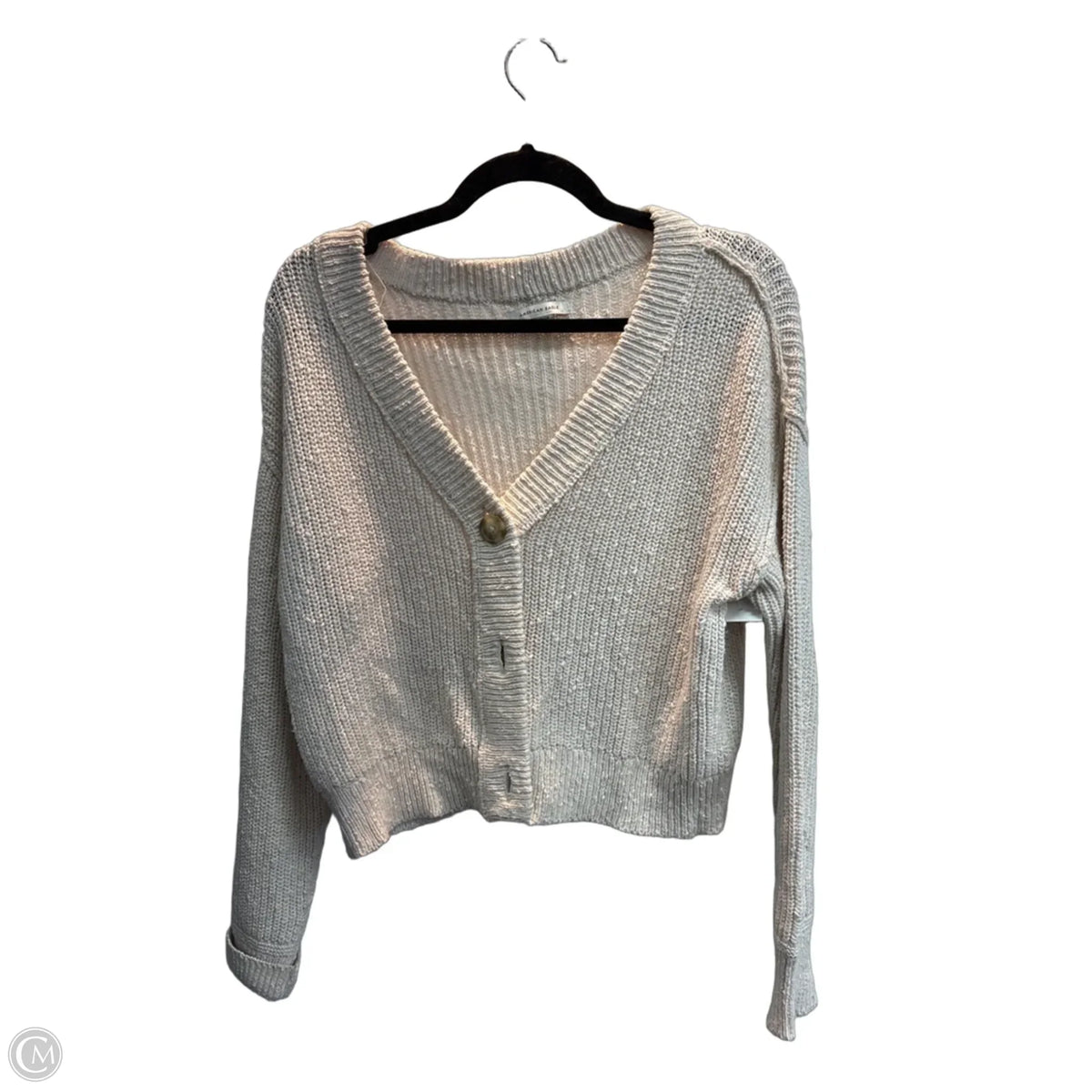 Cardigan By American Eagle In Cream, Size: S