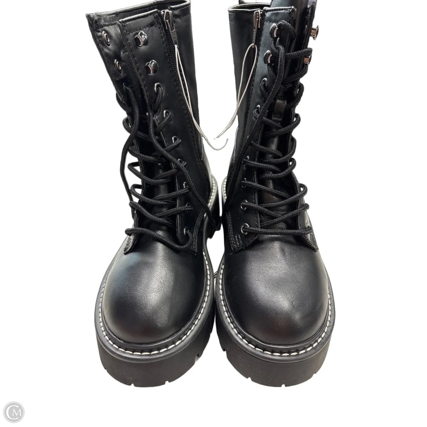 Boots Combat By Wild Fable In Black, Size: 6