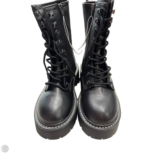 Boots Combat By Wild Fable In Black, Size: 6