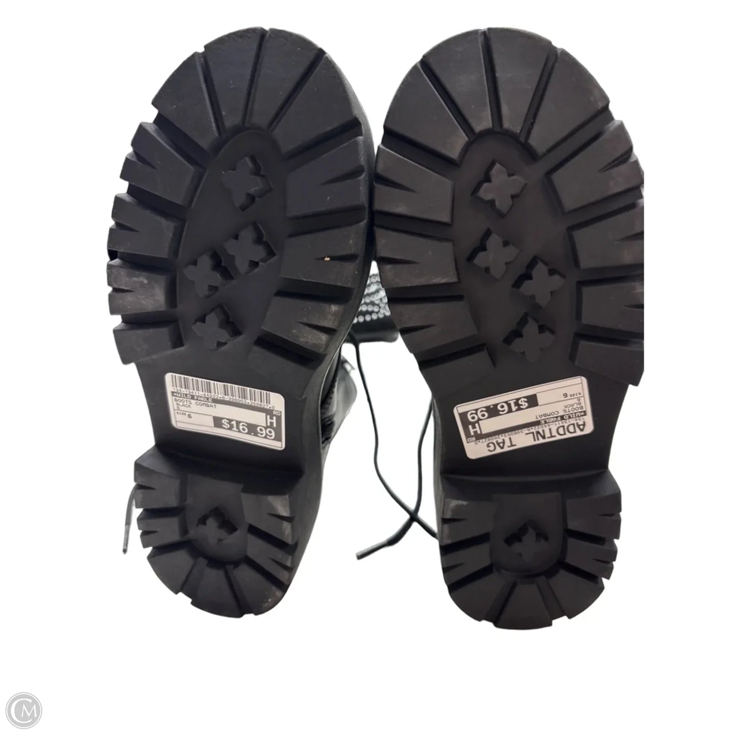 Boots Combat By Wild Fable In Black, Size: 6