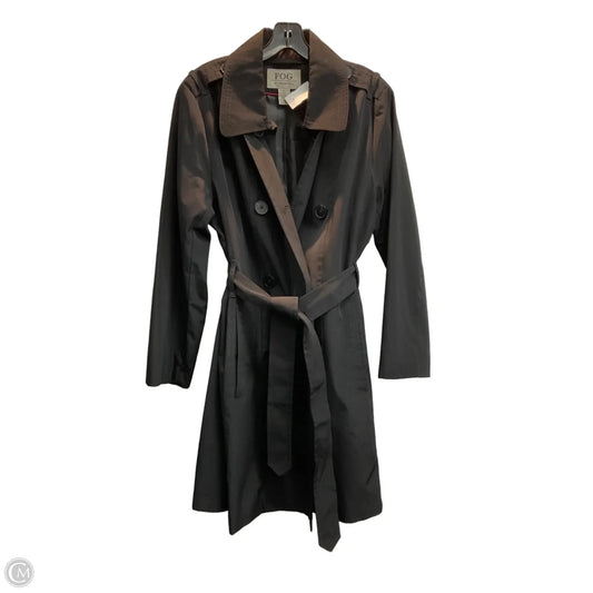 Jacket Windbreaker By London Fog In Black, Size: L