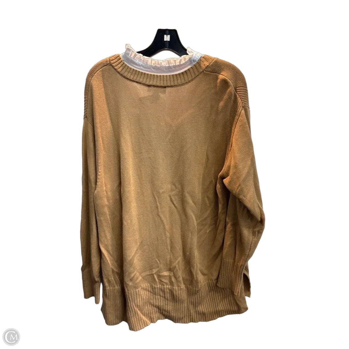 Sweater By D&co. In Tan, Size: Xlp