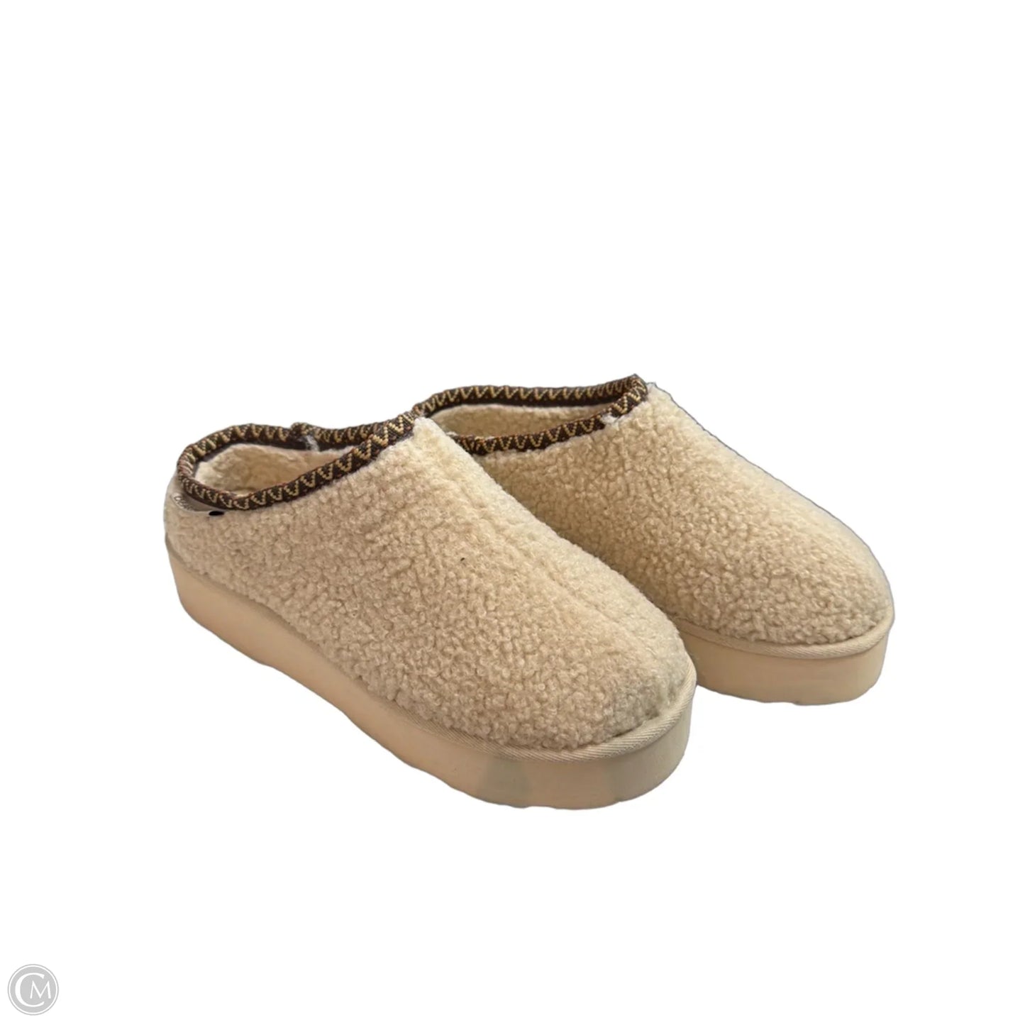 Slippers By Bearpaw In Tan, Size: 8