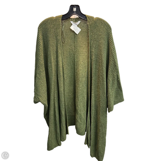 Shawl By Terra & Sky In Green, Size: 2x