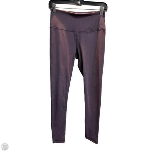 Athletic Leggings By Yogalicious In Purple, Size: M