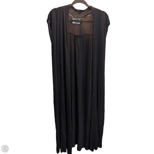 Vest Sweater By Lane Bryant In Black, Size: Xl