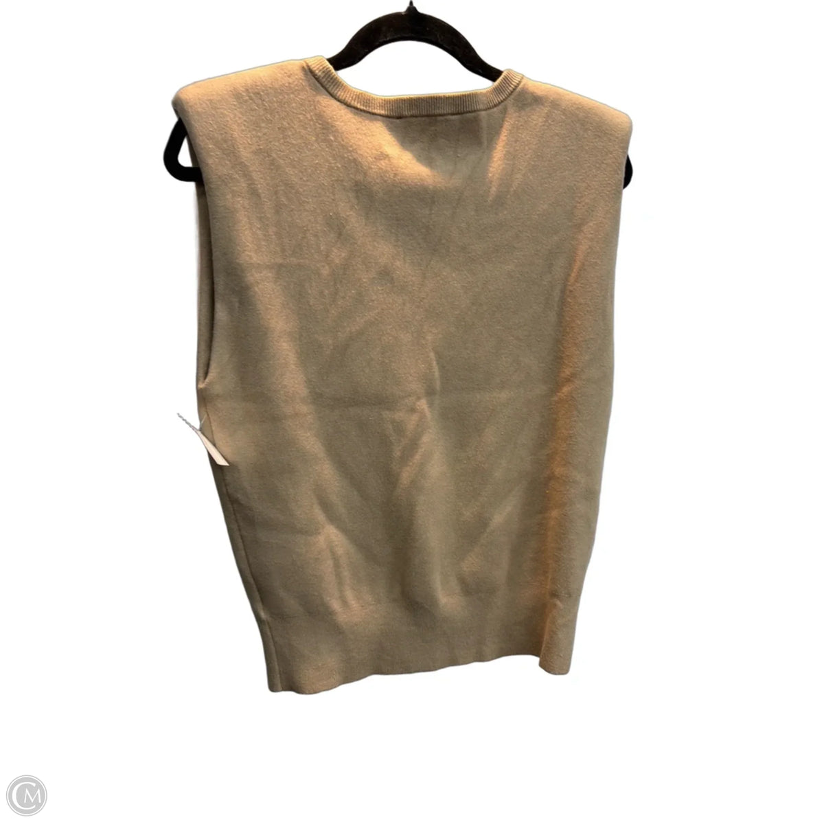 Top Sleeveless By Express In Tan, Size: S