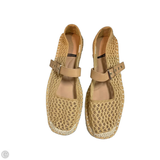 Shoes Flats By Time And Tru In Tan, Size: 10