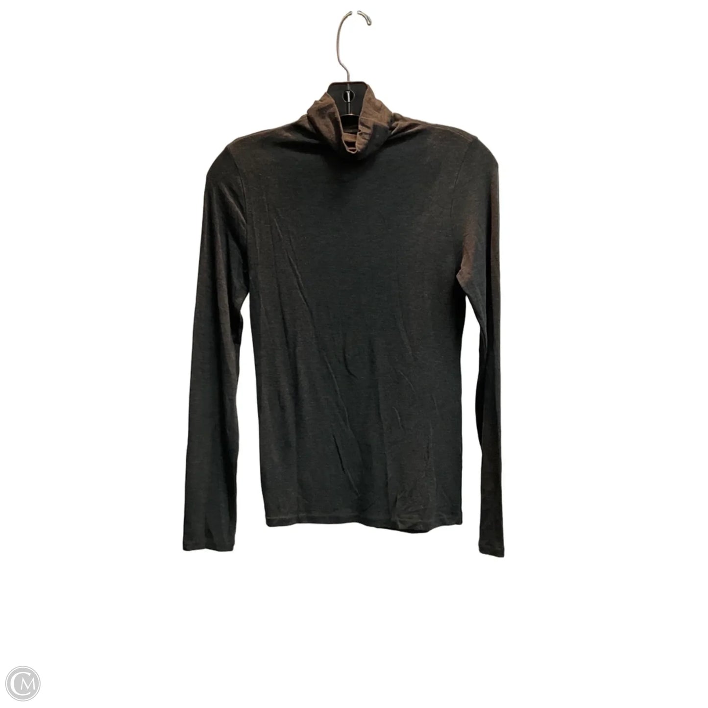 Top Long Sleeve Basic By Banana Republic In Grey, Size: S