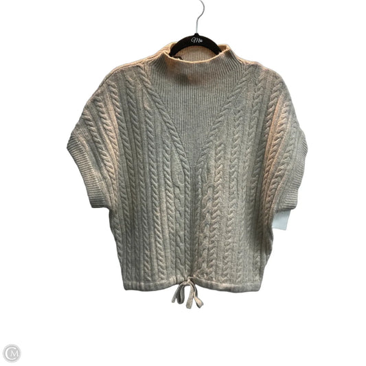 Vest Sweater By Express In Taupe, Size: Xs